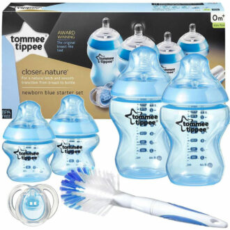 Tommee Tippee | Closer To Nature | Flessen starterset boy blauw