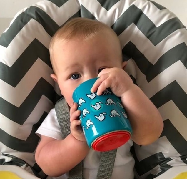 Tommee Tippee | Super cup | oefen drinkbeker| Blauw | 6 maand+ - Afbeelding 3
