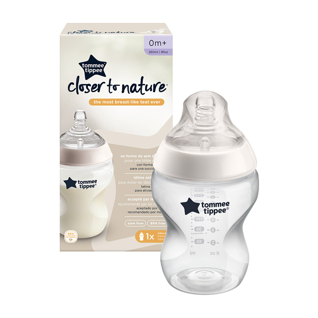 Tommee Tippee | Closer To Nature | Fles 260 ml - Afbeelding 2