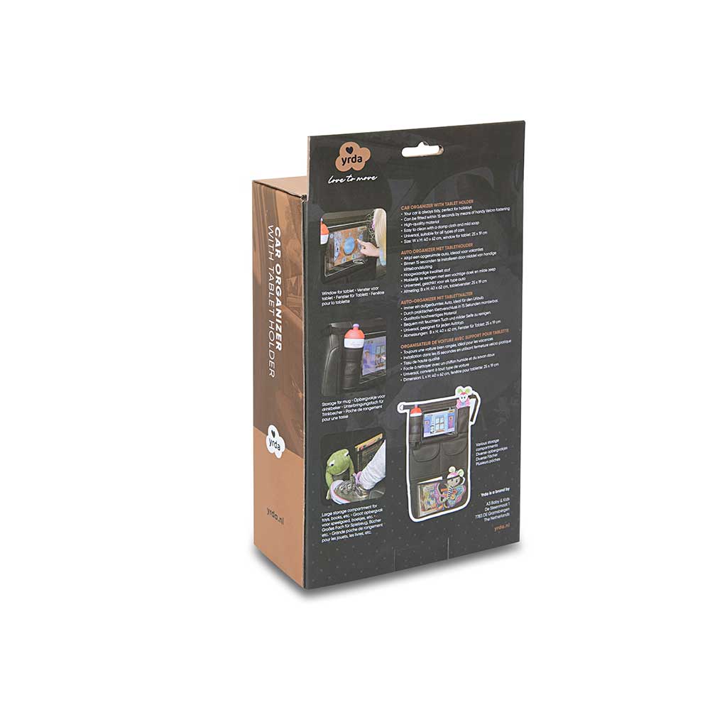 Yrda | Autostoel organizer met tablet houder - Afbeelding 3