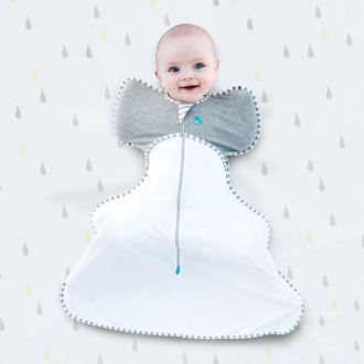 SWADDLE UP™ Heupharnas Inbakerslaapzak  Fase 1 | 1.0 TOG | Grijs | Medium 6 -8.5 kg