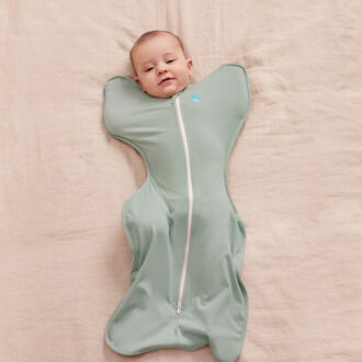 SWADDLE UP™ Inbakerslaapzak Fase 1 | 0.2 TOG | Olijf groen